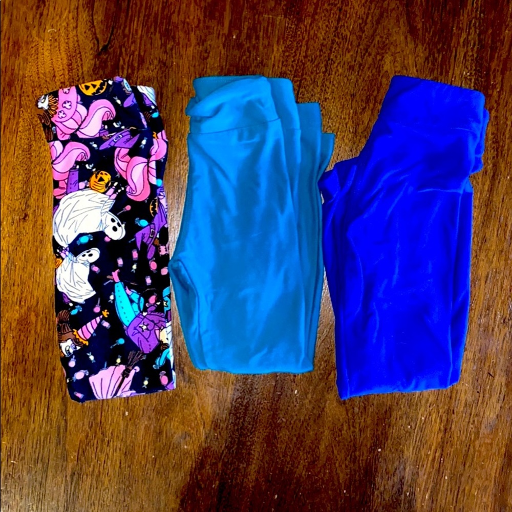 Lot of toddler Lularoe leggings
